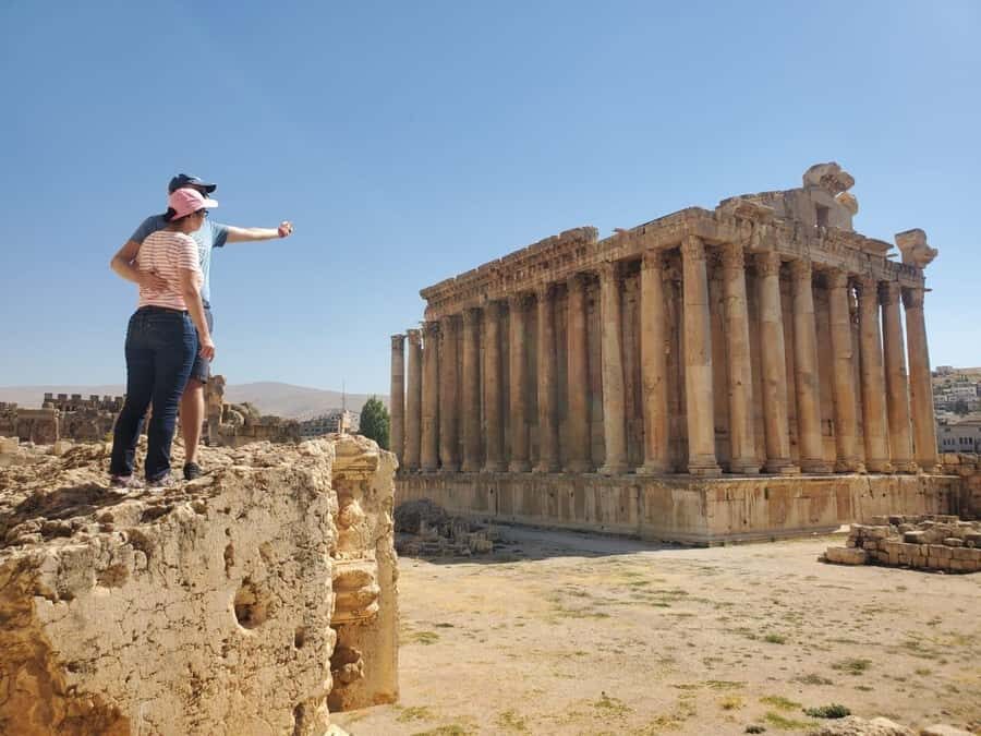 Baalbek Temples & Ksara Caves w/pick-up & multilingual guide - The Zahle brunch break that actually earns its place