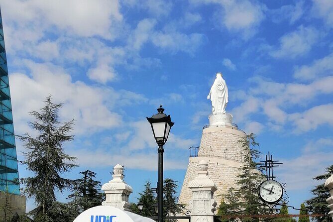 Guided Semi-Private Tour to Jeita, Harissa & Byblos - Harissa and the Virgin Mary statue: panoramic views plus a real landmark