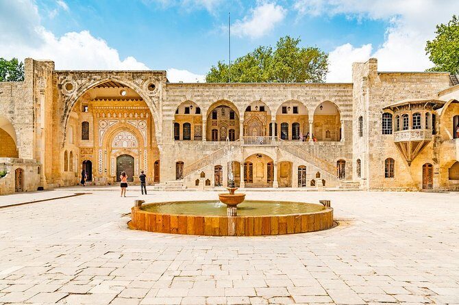 Guided Small-Group Tour to Beirut, Beiteddin & Deir elQamar - Zaytouna Bay and the abandoned Holiday Inn: modern leisure and a hard memory