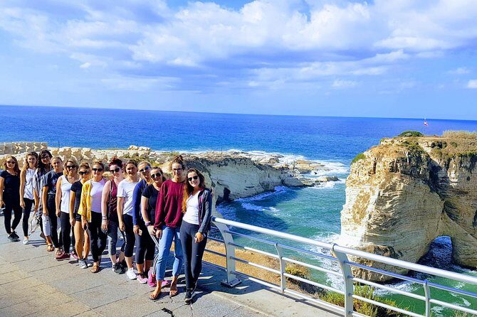 Guided Small-Group Tour to Beirut, Beiteddin & Deir elQamar - Pigeon Rocks and Al Manara Corniche: the Beirut postcard view