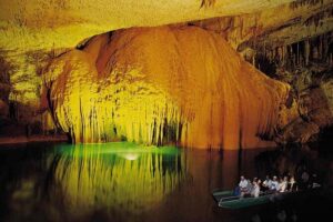 Guided Small-Group Tour to Jeita, Harissa, Byblos with Lunch - Jeita Grotto: limestone caves with upper galleries, lower boat rides, and strict rules