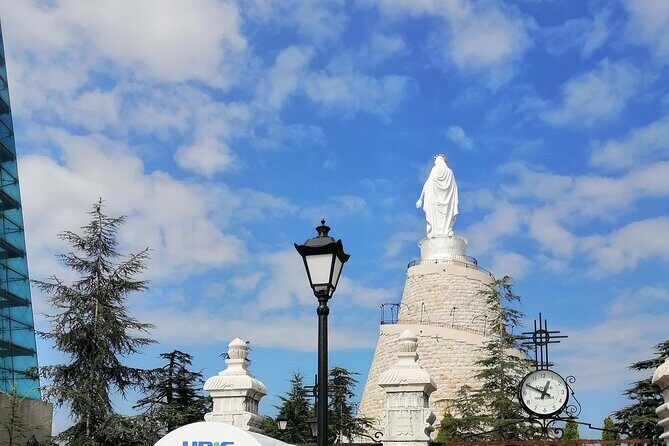 New Guided Semi-Private Tour to Jeita Grotto, Harissa & Byblos - Harissa: Shrine of Our Lady of Lebanon and the panoramic stop