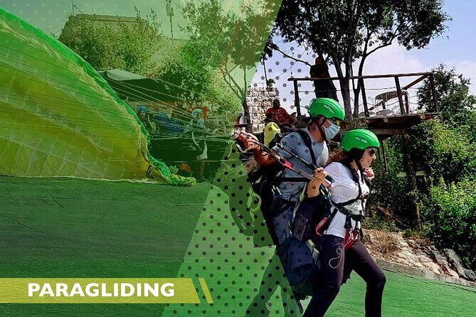 Paragliding Trip Over Jounieh bay - Where You Fly: Jounieh Bay and Harissa Views From the Sky