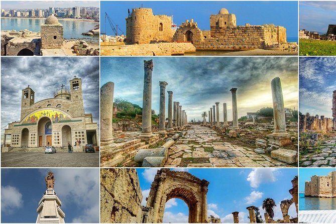 Sidon - Tyre - Maghdouche Trip, From Beirut - Sidon: Sea Castle Views, Old Souk Walking, and the Soap Museum