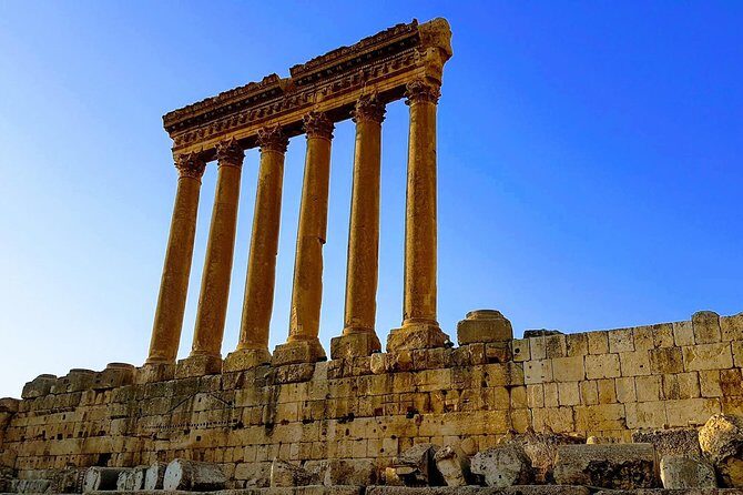 Small-Group Tour with Lunch to Baalbek, Anjar and Ksara - The Stone of the Pregnant Woman: quick stop, big monolith energy