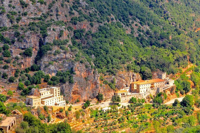 Small Group Tours to Qadisha Valley, Bcharre and Cedars with lunch and all fees - Maronite Monastery of St Anthony the Great: 4th-century hermits on a 950-meter hill